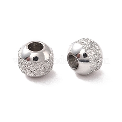 Non-Tarnish Textured 304 Stainless Steel Beads&nbsp;X-STAS-P306-01A-P