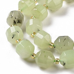 Natural Prehnite Beads Strands&nbsp;G-G990-F09