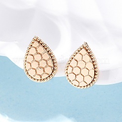 Brass Stud Earrings&nbsp;EJEW-D288-05G
