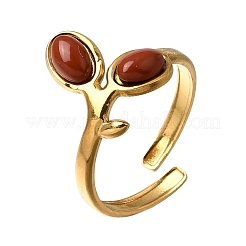 304 Stainless Steel Cuff Open Rings&nbsp;RJEW-F213-04G