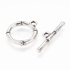 Alloy Toggle Clasps&nbsp;PALLOY-EA9143Y-AS-RS