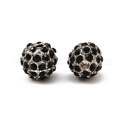 Alloy Rhinestone Beads&nbsp;RB-A034-10mm-A02B