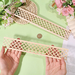 Wooden Fence and Courtyard Decoration&nbsp;DIY-WH0671-387A