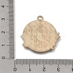 Alloy with Enamel Pendants&nbsp;X-AL-CBA91FD-01C