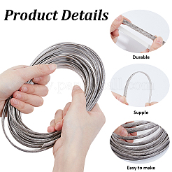 10M Plastic Imitation Rattan Wicker&nbsp;DIY-GF0013-83B