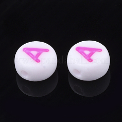 Initial Acrylic Beads&nbsp;X-OACR-E001-20A