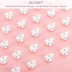 Handmade Porcelain Beads&nbsp;PORC-OC0001-08