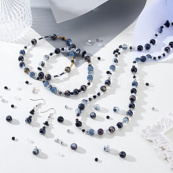 Imitate Austrian Crystal Bicone Glass & Mixed Glass Beads Findings Kits&nbsp;GLAA-GA0002-32
