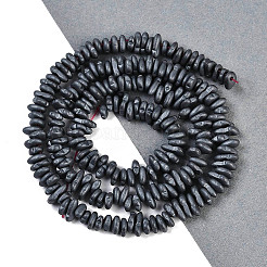 Electroplated Synthetic Non-magnetic Hematite Beads Strands&nbsp;G-G174-A01-01