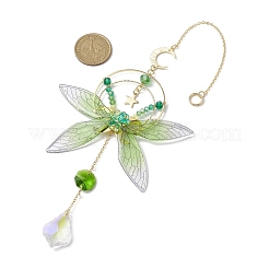 Resin Butterfly Hanging Ornaments&nbsp;HJEW-TA00179