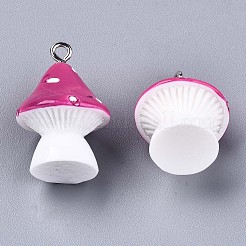 Opaque Resin Pendants&nbsp;LS-X-RESI-T028-69E