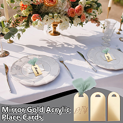 Arch Acrylic Seat Hanging Signs for Wedding Party Decor&nbsp;DIY-WH0504-854