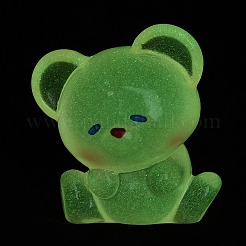 Luminous Resin Cute Little Bear Ornaments&nbsp;RESI-Z008-01E