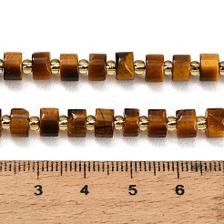 Natural Tiger Eye Beads Strands&nbsp;GG-CBA5B6F-E01-01