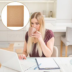 5 Sheets A4 Kraft Paper Binder Dividers&nbsp;SCRA-WH0001-01B-01