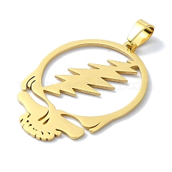 304 Stainless Steel Pendants&nbsp;LS-STAS-C097-11G
