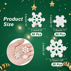 90Pcs 3 Styles Christmas Opaque Resin Cabochons&nbsp;RESI-AR0001-39
