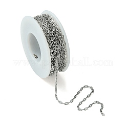Tarnish Resistant 304 Stainless Steel Cable Chains&nbsp;CHS-K001-30-2mm
