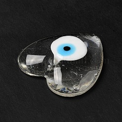 Handmade Evil Eye Lampwork Pendants&nbsp;LAMP-O018-01G