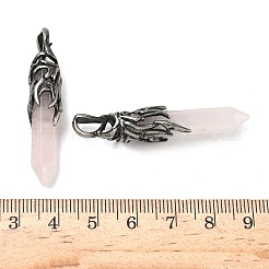 Natural & Synthetic Mixed Gemstone Pendants&nbsp;G-H332-10AS