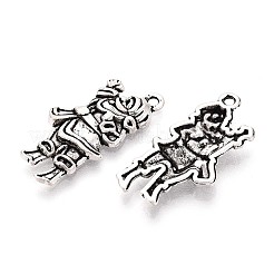 Tibetan Style Alloy Pendants&nbsp;TIBEP-T053-04AS