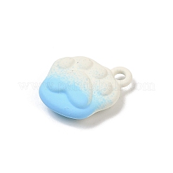 Spray Painted Alloy Pendants&nbsp;PALLOY-S038-13B