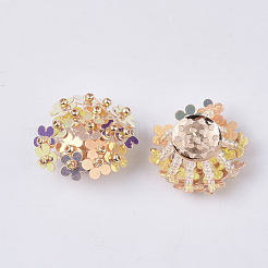 PVC Paillette Cabochons&nbsp;FIND-S321-01K
