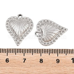 304 Stainless Steel Pendants Rhinestone Settings&nbsp;STAS-L317-48P