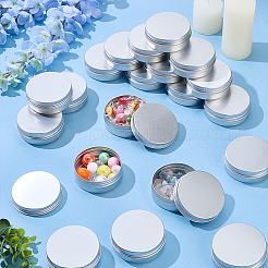 Round Aluminum Packing Boxes&nbsp;CON-WH0112-054