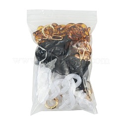 3Pcs Acrylic Linking Bag Extender Chains&nbsp;HJEW-FS00091-02