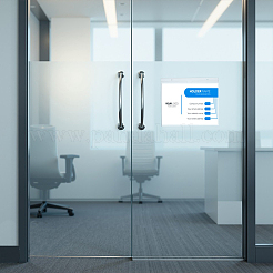 Rectangle Acrylic Wall-mounted Sign Holder&nbsp;AJEW-WH0077-050