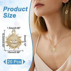 20Pcs Alloy Pendants&nbsp;FIND-AR0004-32