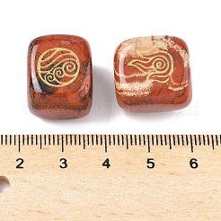 4Pcs 4 Styles Natural Red Jasper Display Decorations&nbsp;G-F786-03A-03