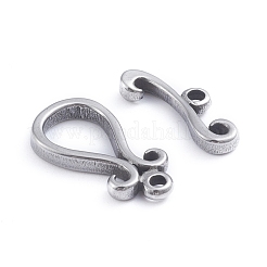 Non-Tarnish 304 Stainless Steel Toggle Clasps&nbsp;STAS-I148-03P
