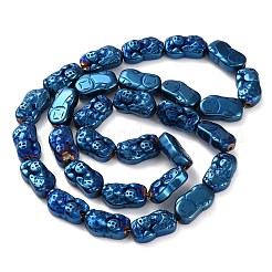 Electroplated Synthetic Non-magnetic Hematite Beads Strands&nbsp;G-F767-03