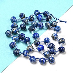 Natural Lapis Lazuli Beads Strands&nbsp;G-H297-B02-02