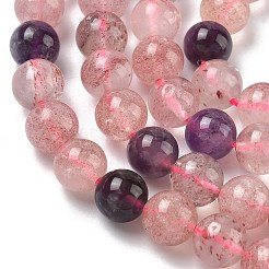 Natural Auralite Beads Strands&nbsp;G-Z139-A01-8mm