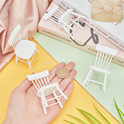 Mini Wood Chairs&nbsp;AJEW-WH0041-76A