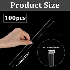 Acrylic Rods Solid&nbsp;AJEW-SP0002-56C