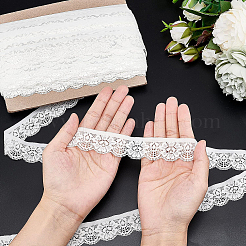 Guipure Stretch Lace Trim&nbsp;SRIB-WH0011-009B