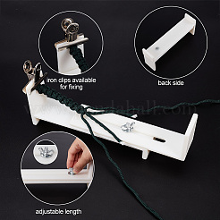 Acrylic Bracelet Webbing Retainer Knitting Tool&nbsp;TOOL-WH0155-21A