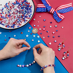 Independence Day Theme DIY Beads Kits&nbsp;DIY-PH0030-06