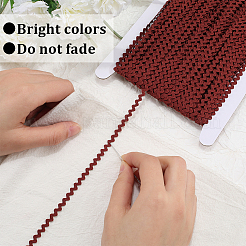 40M Polyester Wavy Fringe Trim Ribbon&nbsp;OCOR-GF0004-39H