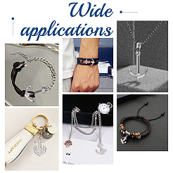 12Pcs 6 Style Stainless Steel Pendants&nbsp;STAS-UN0037-79
