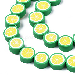 Handmade Polymer Clay Bead Strands&nbsp;CLAY-R069-01L-B04