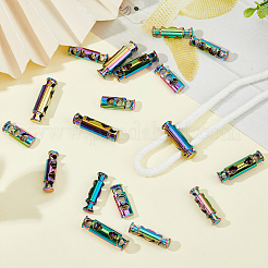 24Pcs 3 Styles Alloy Spring Cord Locks&nbsp;FIND-HS0001-96