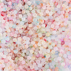 1200Pcs 12 Colors Frosted Glass Beads&nbsp;FGLA-TA0001-04