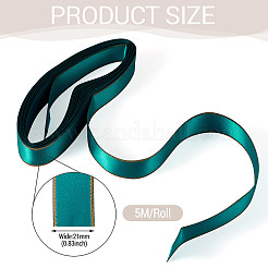 5M Polyester Gold Edged Satin Ribbon&nbsp;OCOR-TADJ0001-05B