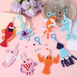 DIY Ocean Theme Keychain Making Kit&nbsp;DIY-SC0023-51