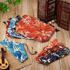 8Pcs 8 Styles Polycotton Bags&nbsp;ABAG-BT0001-03